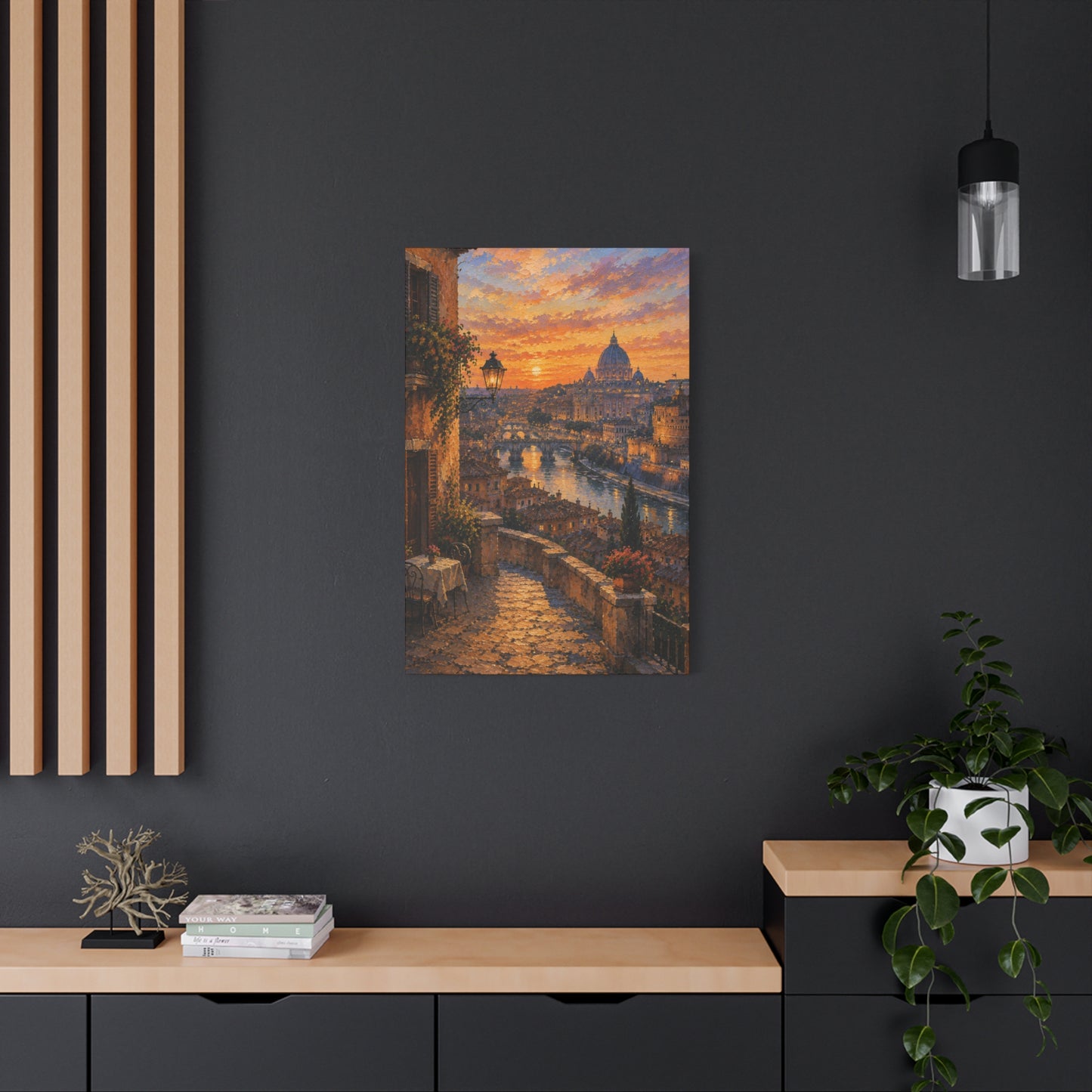 Rome Sunrise Canvas