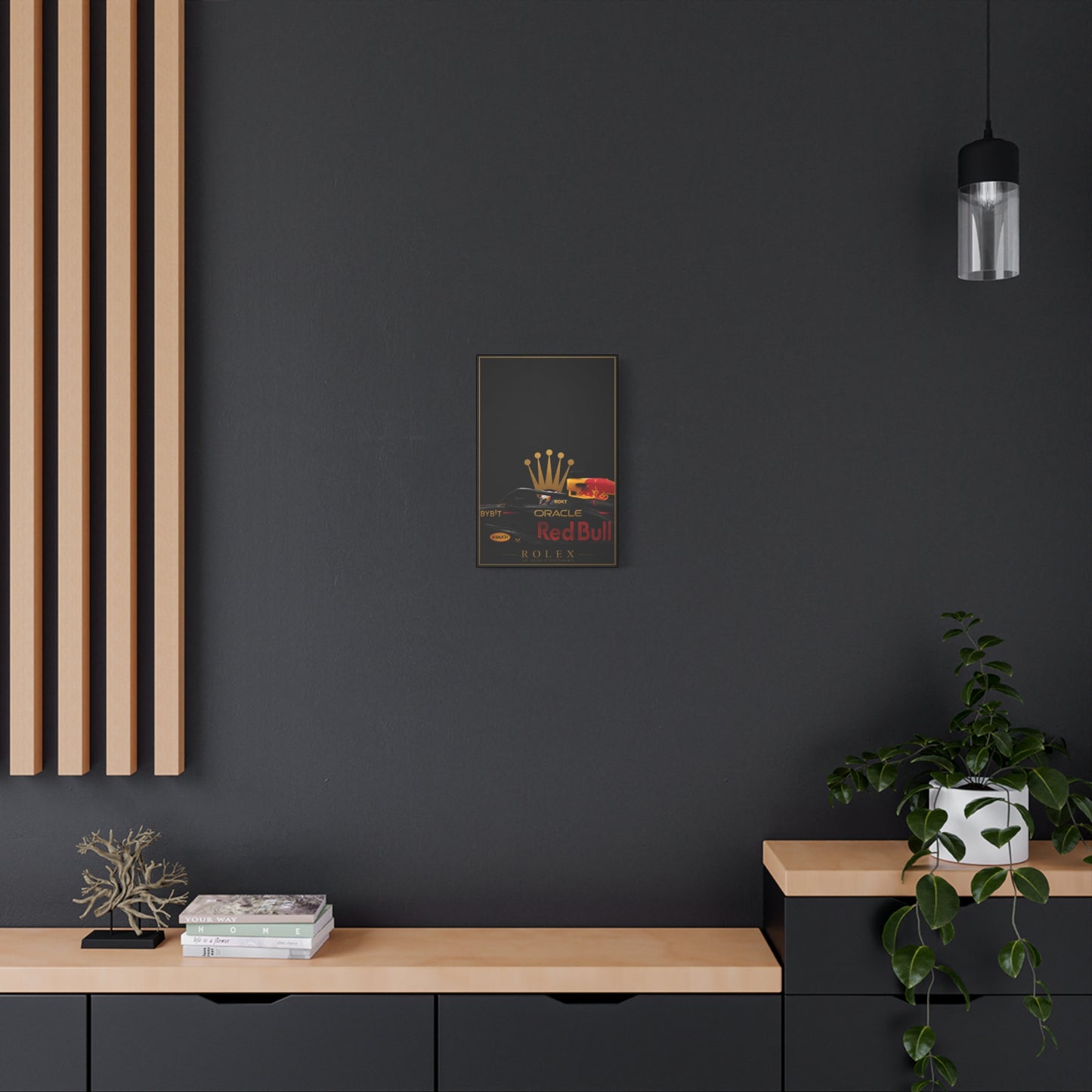 RB Racing Formula 1 Car Matte Canvas