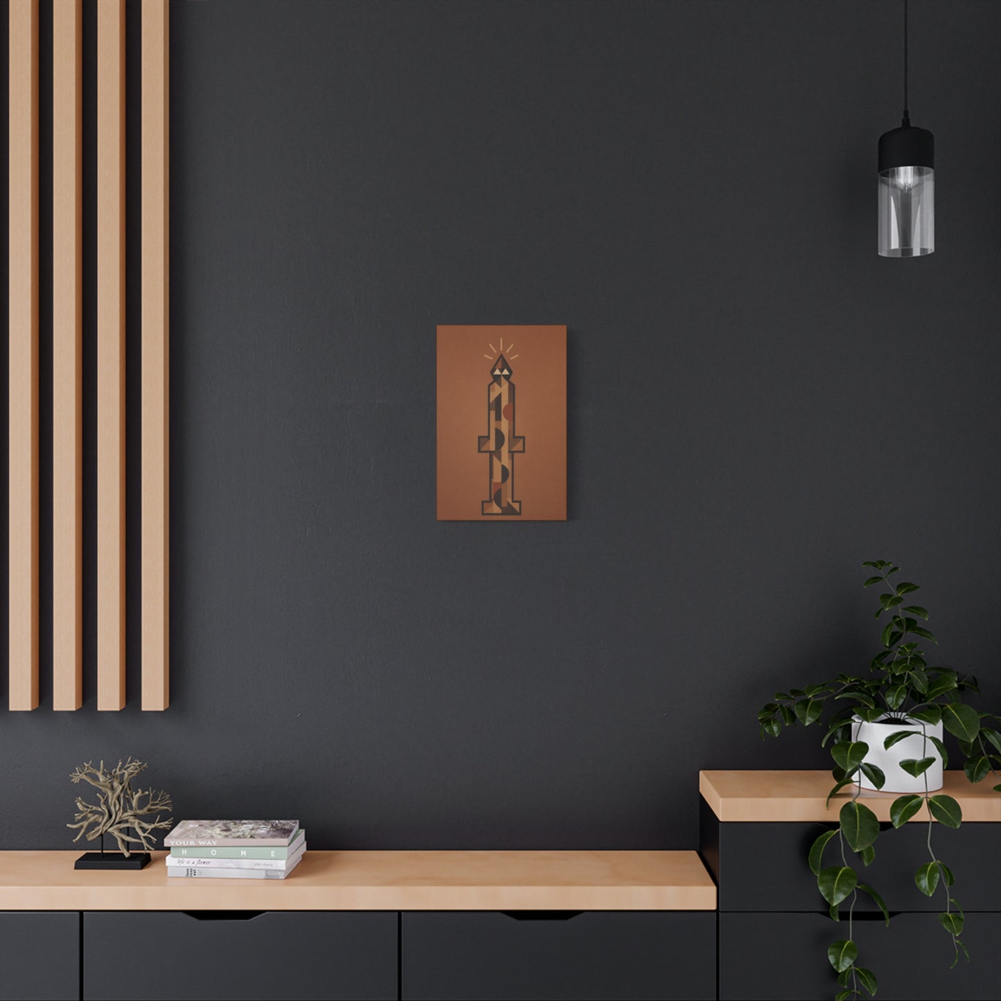 Abstract Geometric Totem