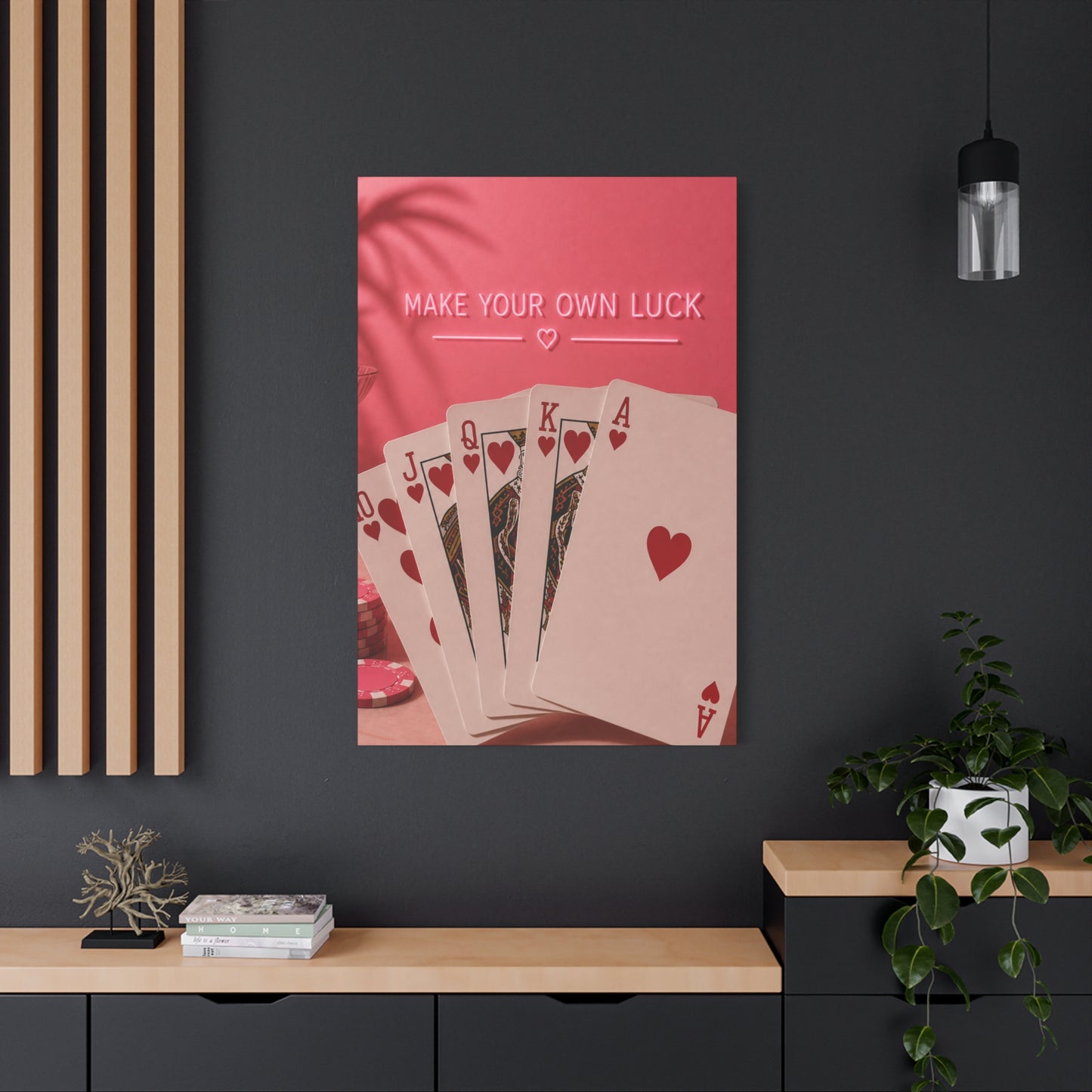 Make Your Own Luck Canvas