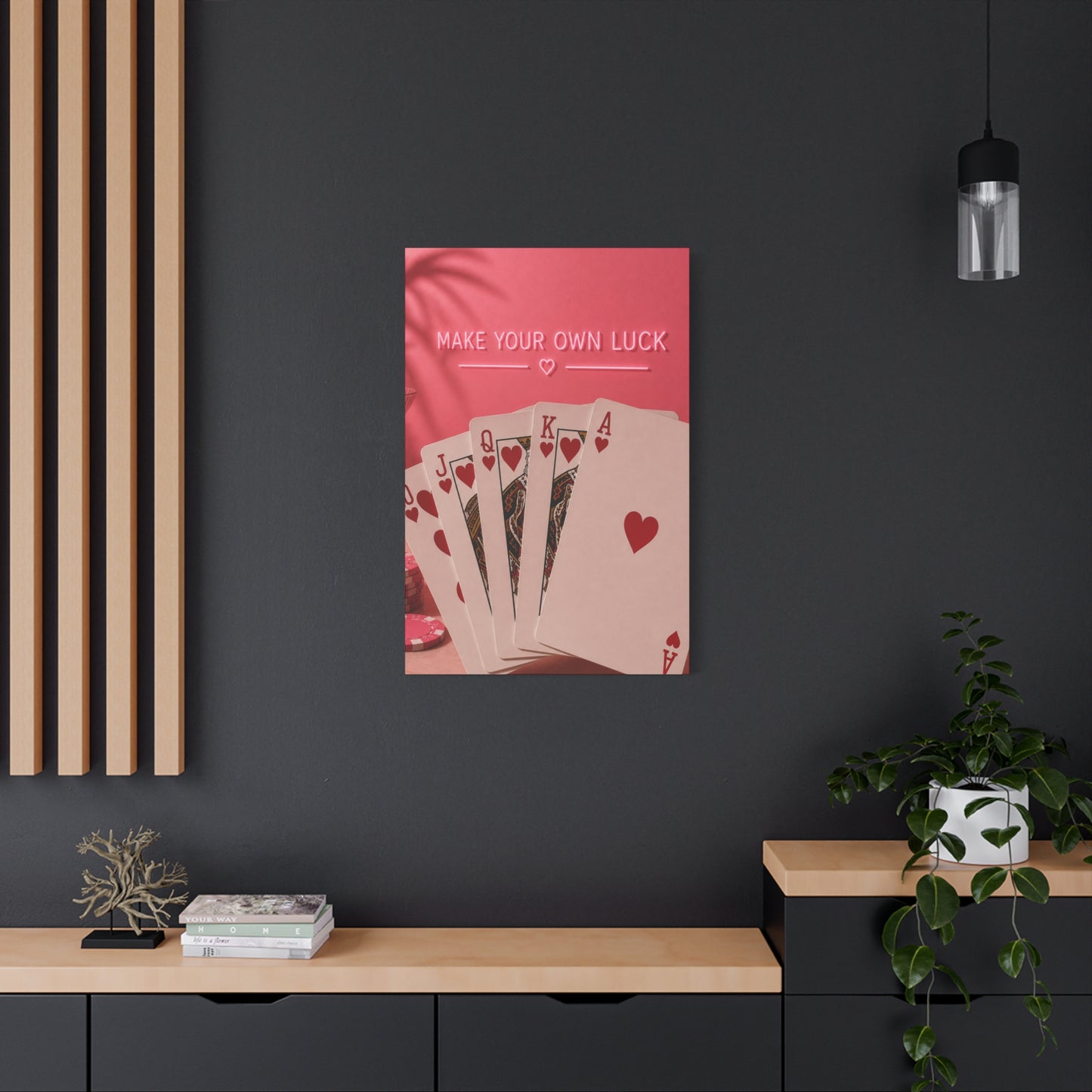 Make Your Own Luck Canvas