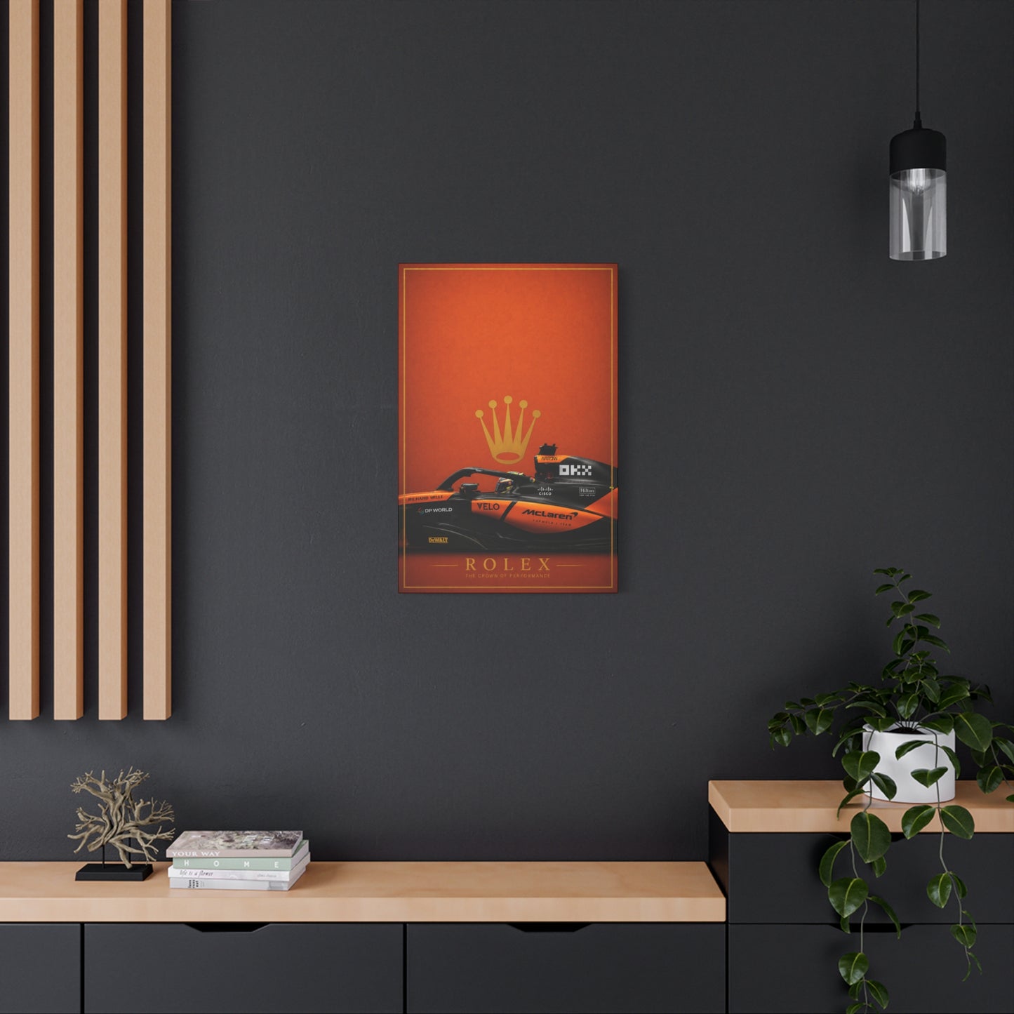 F1 Racing Poster Canvas