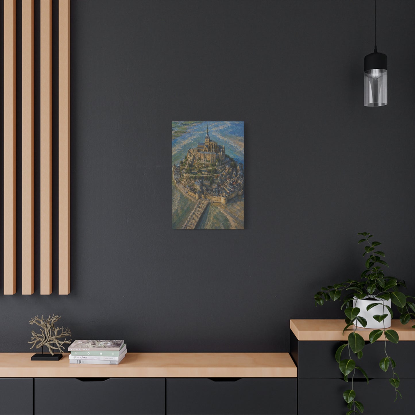 Mont Saint-Michel Matte Canvas