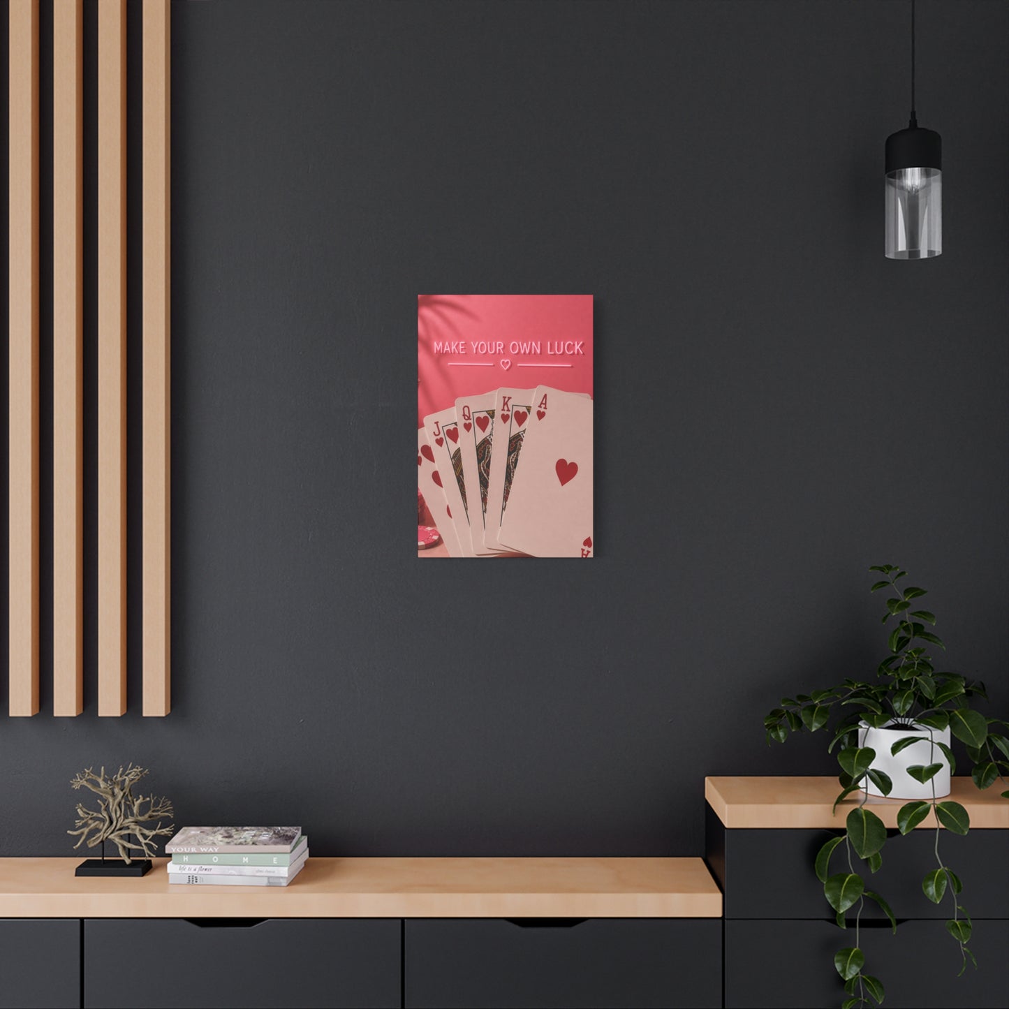 Make Your Own Luck Canvas