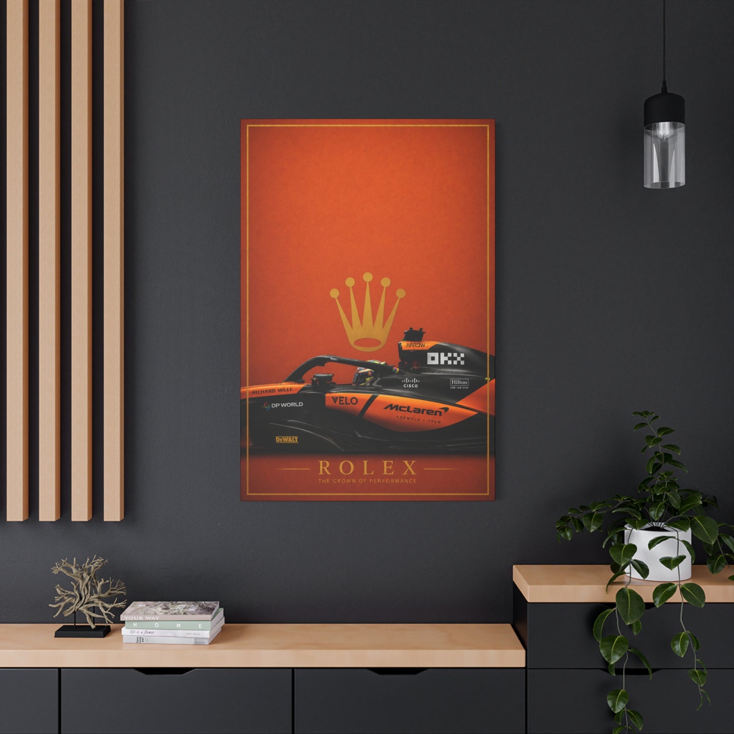 F1 Racing Poster Canvas