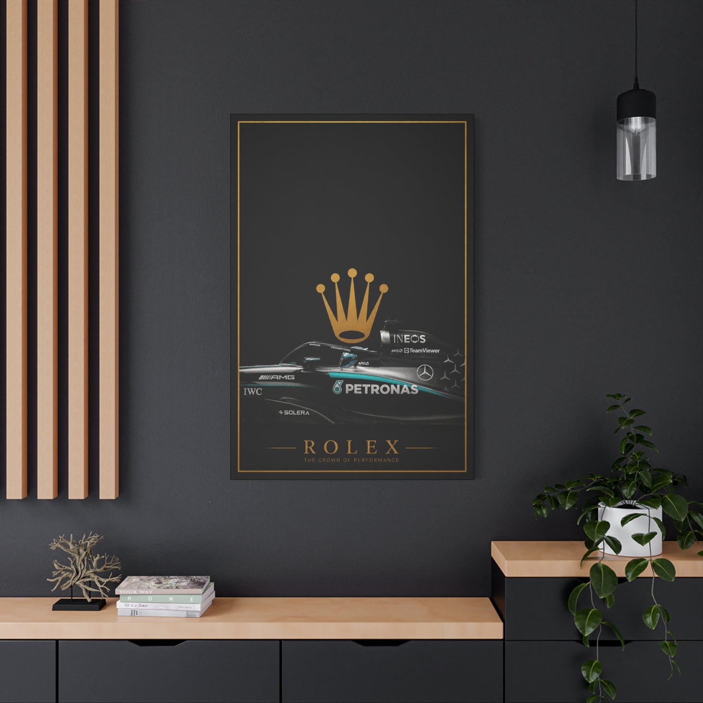 Racing Crown Canvas