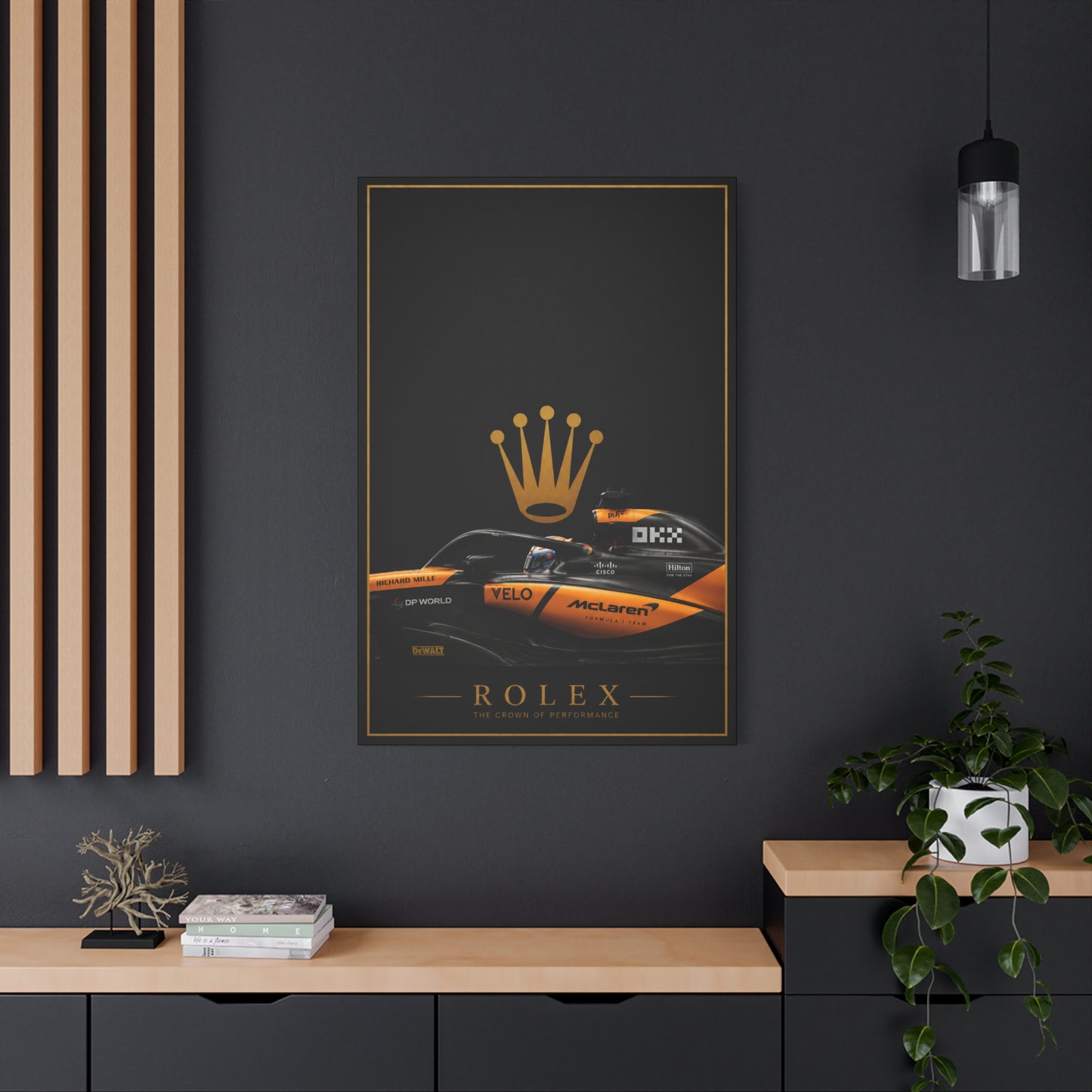 F1 Racing Poster Canvas