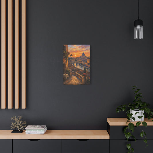 Rome Sunrise Canvas